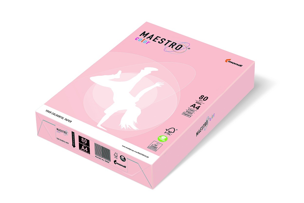 Kopierpapier A4, 80g, flamingo OPI74 Maestro Color f. Laser, Inkjet u. Kopierer