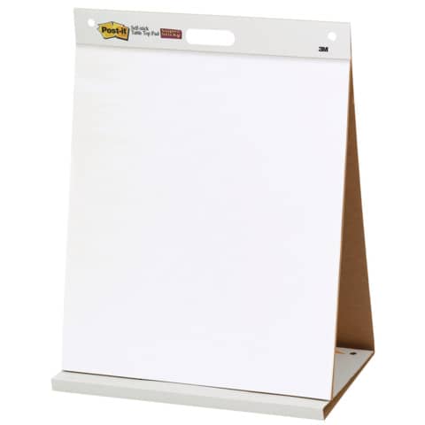 Flipchart-Block Meeting Chart Table Top - 50,8 cm x 58,4 cm, blanko, 90 g/qm, 20 Blatt