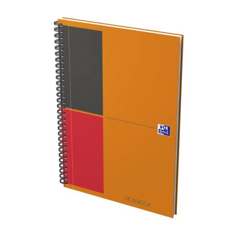 Notebook Connect - Collegeblock, B5, liniert, 80 B latt, Hardcover, 4 Eckmarkierungen zum scannen